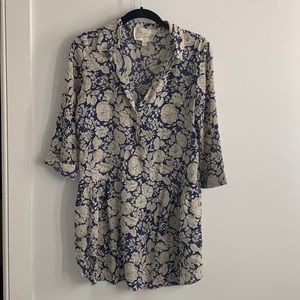 Rory Beca short silk shirt dress